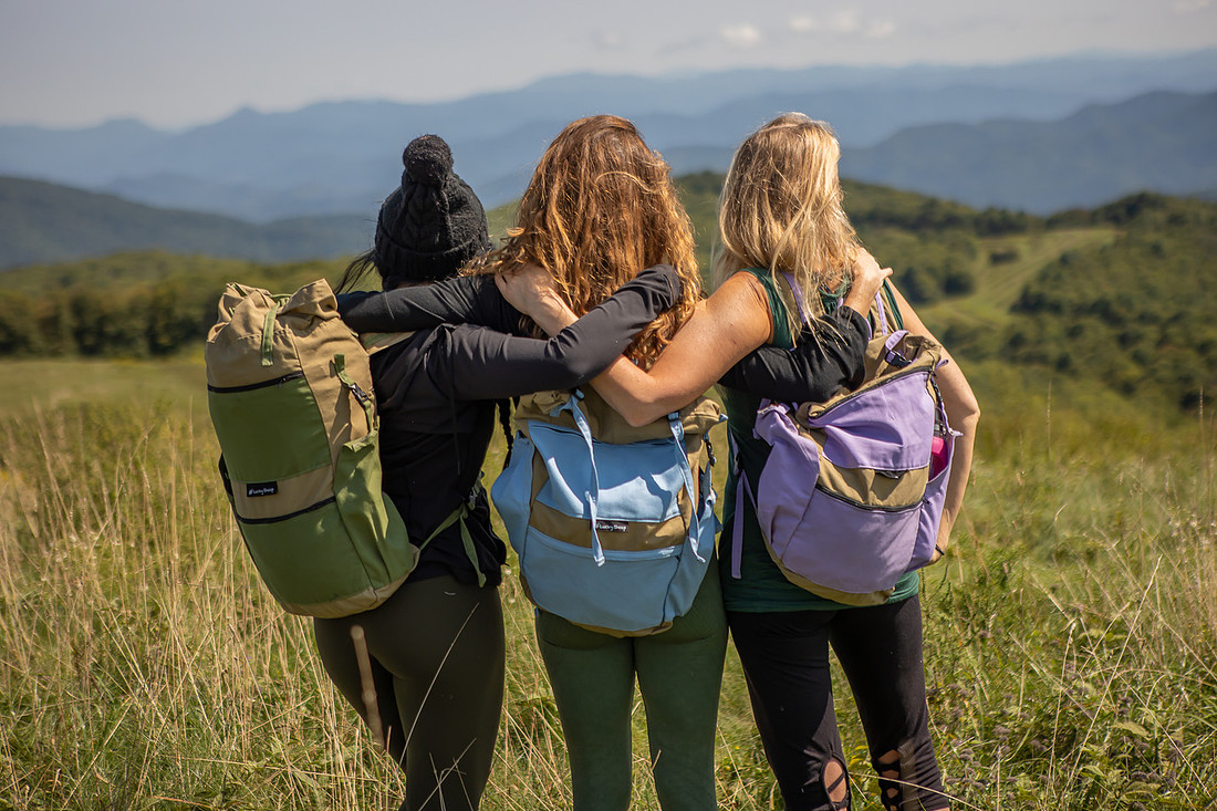 Natural Non Toxic Outdoor Hiking Camping Gear by Lucky Sheep | Asheville Natural Light Photographer