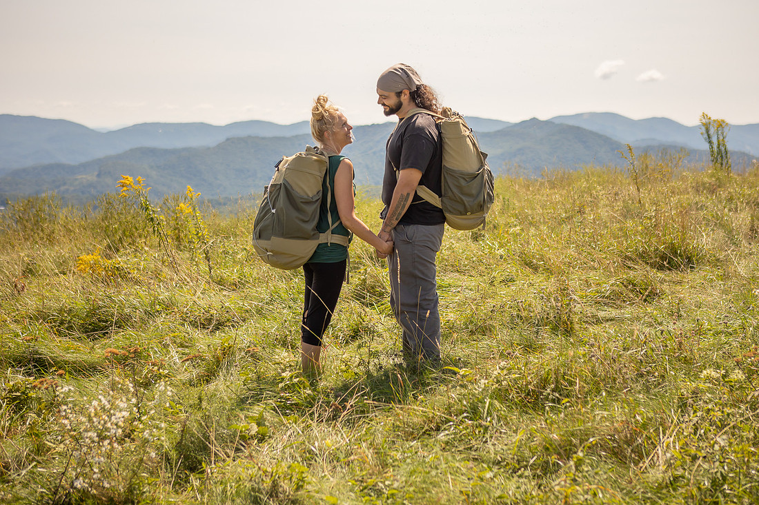 Hiking and Camping Photos for Lucky Sheep Outdoor Gear and Sleeping Bags | Asheville Commercial Photographer