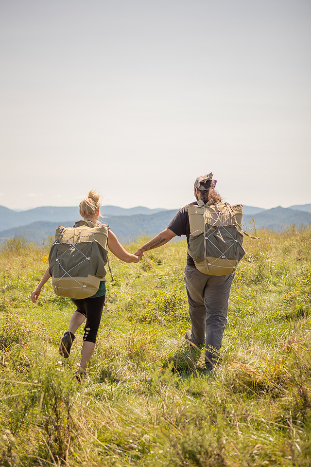 Hiking and Camping Photos for Lucky Sheep Outdoor Gear and Sleeping Bags | Asheville Commercial Photographer