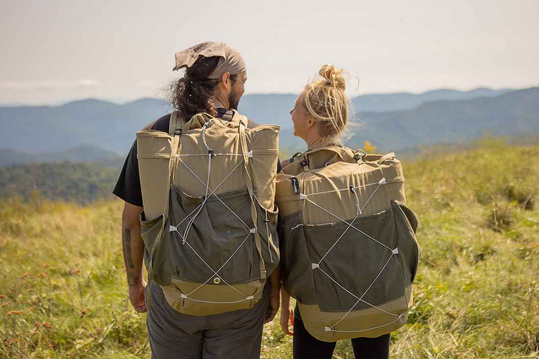 Hiking and Camping Photos for Lucky Sheep Outdoor Gear and Sleeping Bags | Asheville Commercial Photographer
