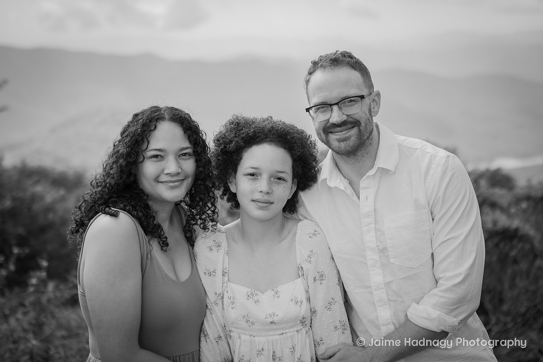 Family Portraits on a Hike in the Mountains of Western NC | Asheville Family Photographer
