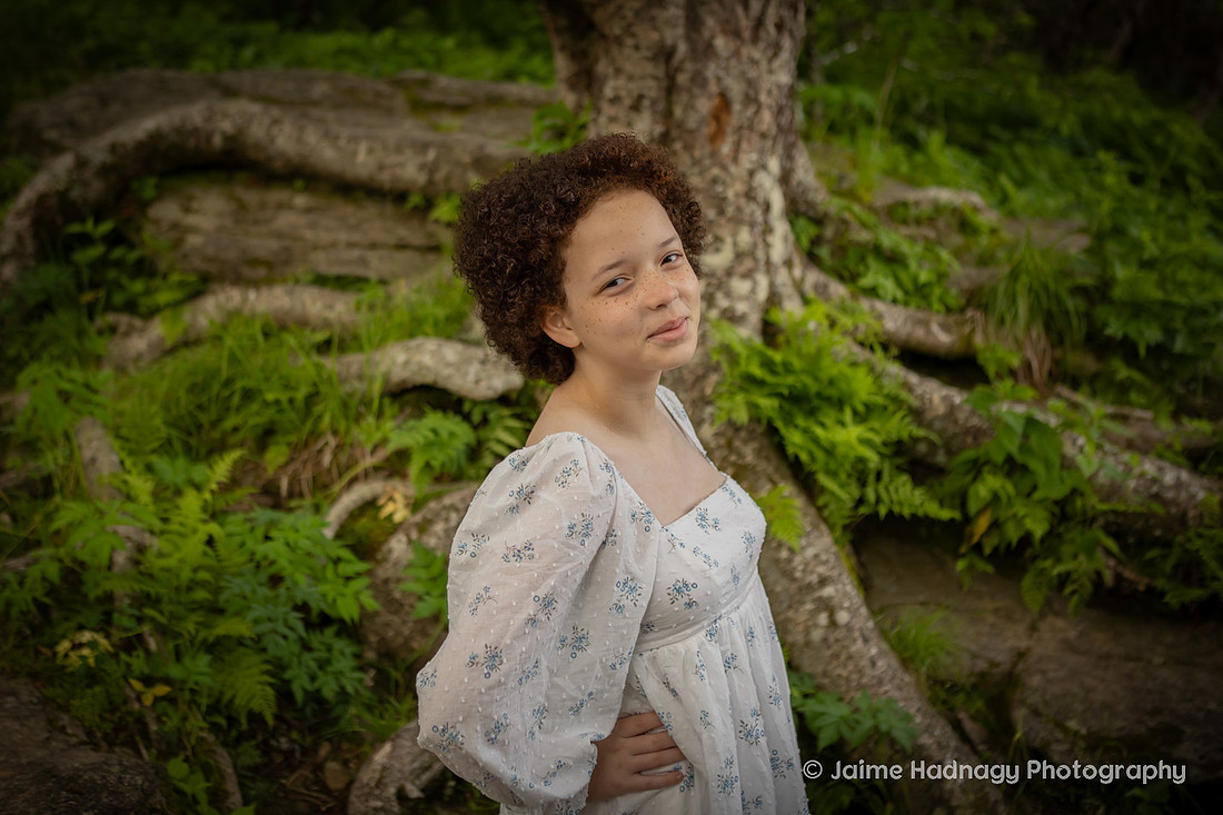 Family Portraits on a Hike in the Mountains of Western NC | Asheville Family Photographer