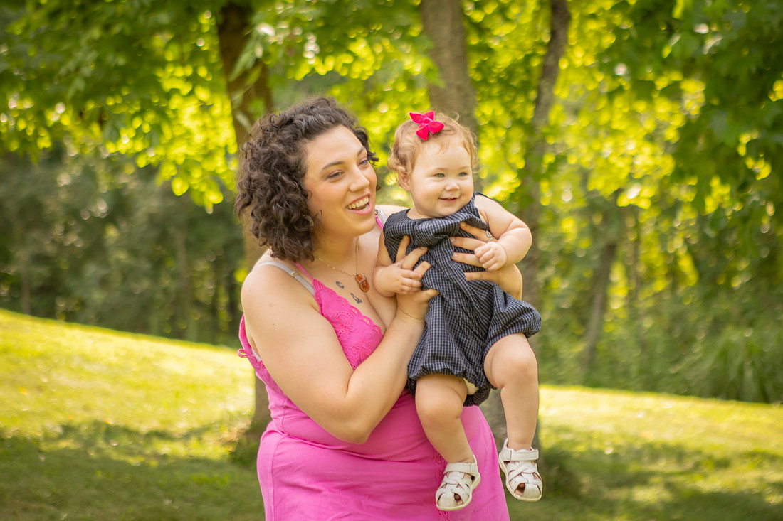 Vivid Family Portraits with Kids Toddlers