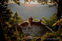 Michael & Jessica: Blue Ridge Parkway  Morning Elopement