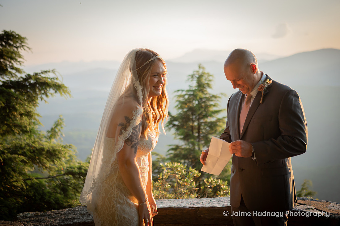 Wedding Photographer Asheville | Mountain Elopement