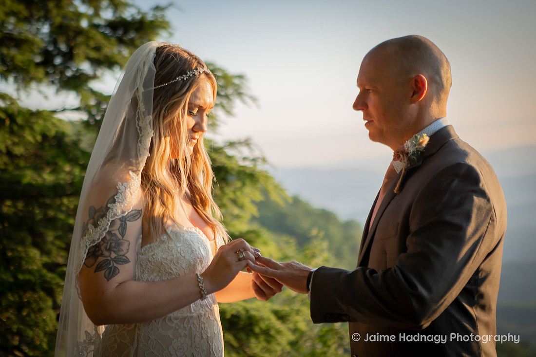 Wedding Photographer Asheville | Mountain Elopement