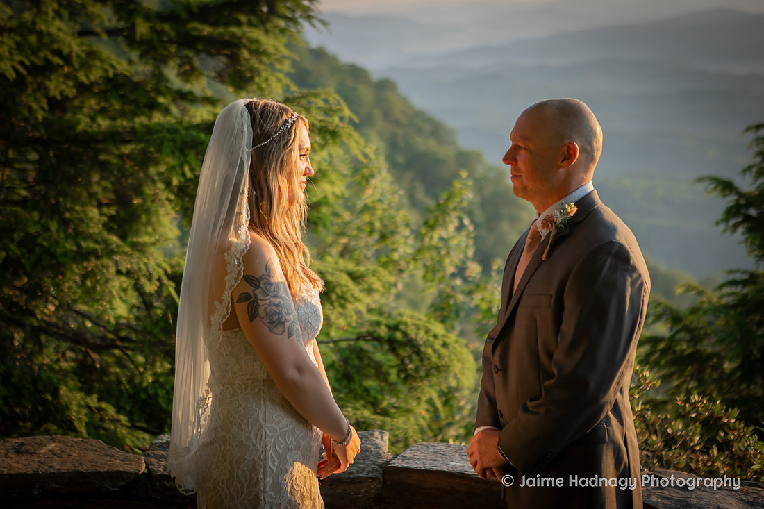 Wedding Photographer Asheville | Mountain Elopement