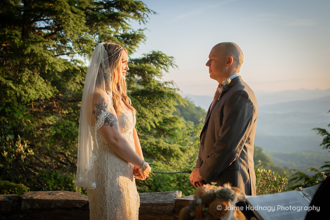 Wedding Photographer Asheville | Mountain Elopement