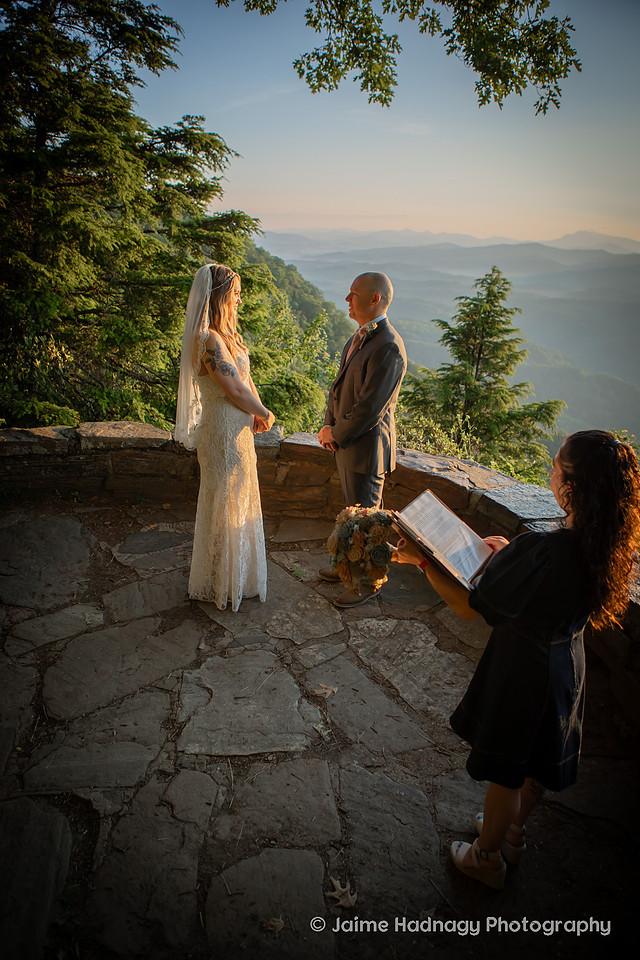 Wedding Photographer Asheville | Mountain Elopement
