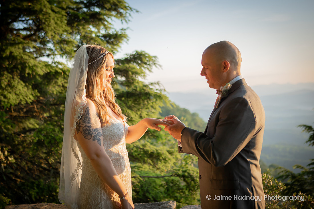 Wedding Photographer Asheville | Mountain Elopement