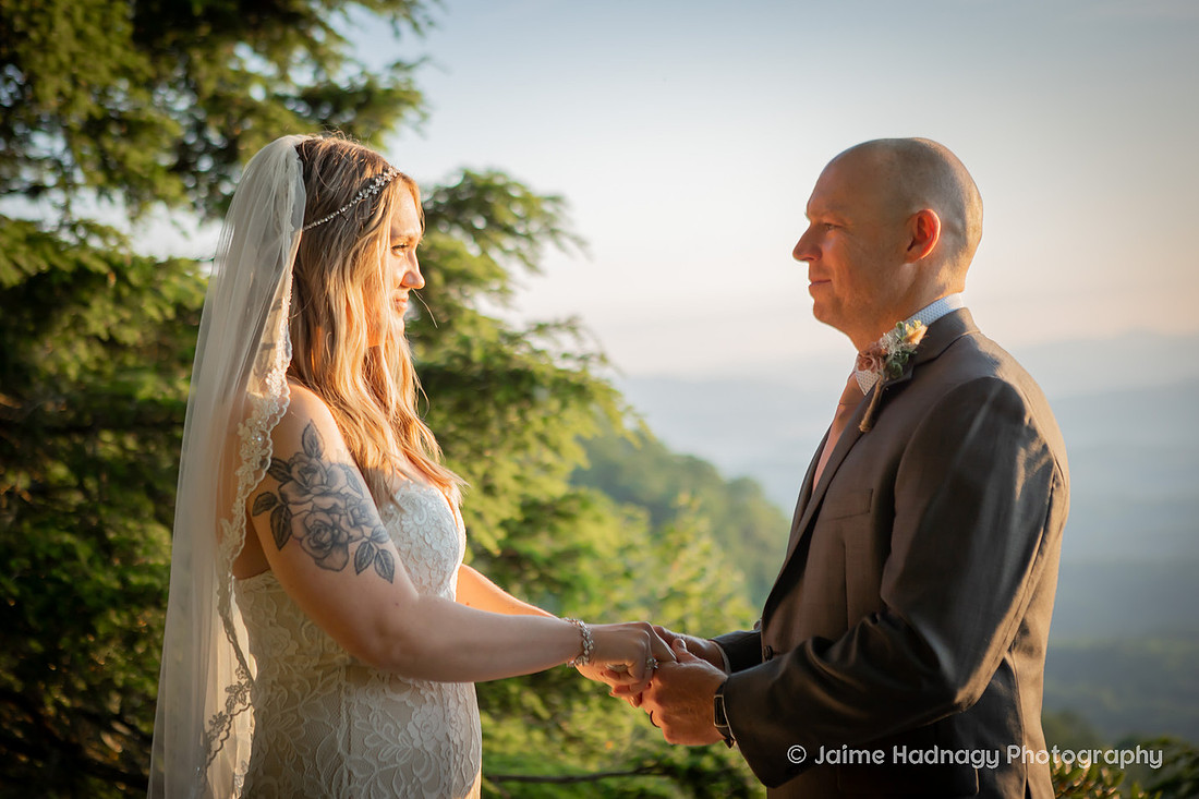 Wedding Photographer Asheville | Mountain Elopement