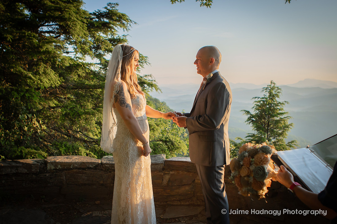 Wedding Photographer Asheville | Mountain Elopement