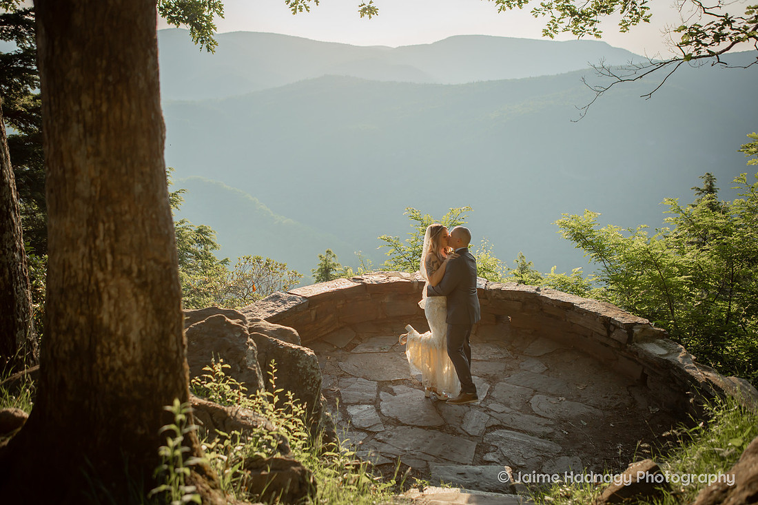 Elopement Photography on the Blue Ridge Parkway | Asheville Wedding Photographer