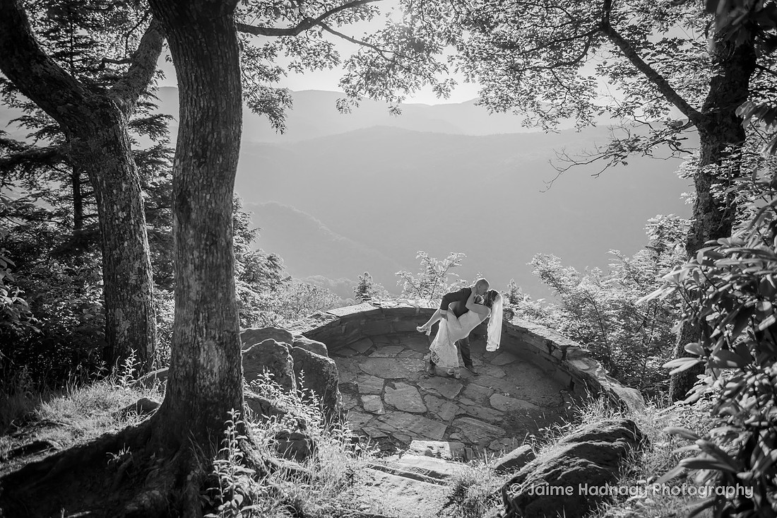 Elopement Photography on the Blue Ridge Parkway | Asheville Wedding Photographer