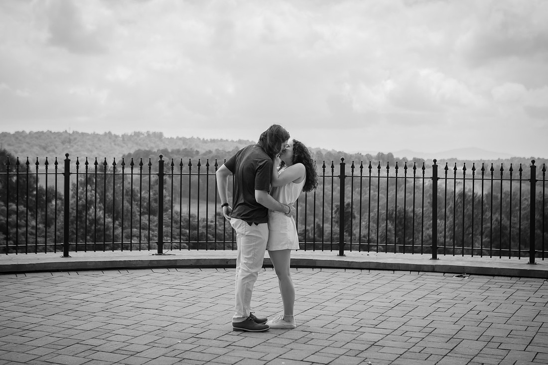 Vineyard Engagement | Hendersonville Proposal Photographer