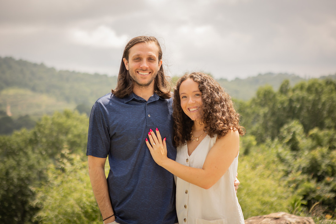 Vineyard Engagement | Hendersonville Proposal Photographer