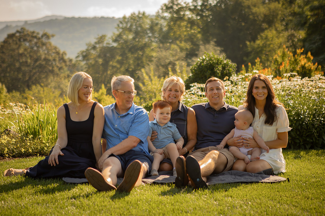 Exteneded Family Photos on Vacation | Things to do in Asheville