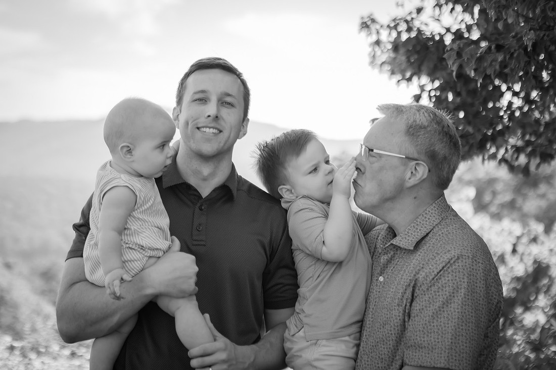 Fun Outdoor Family Portraits | Asheville Photographer