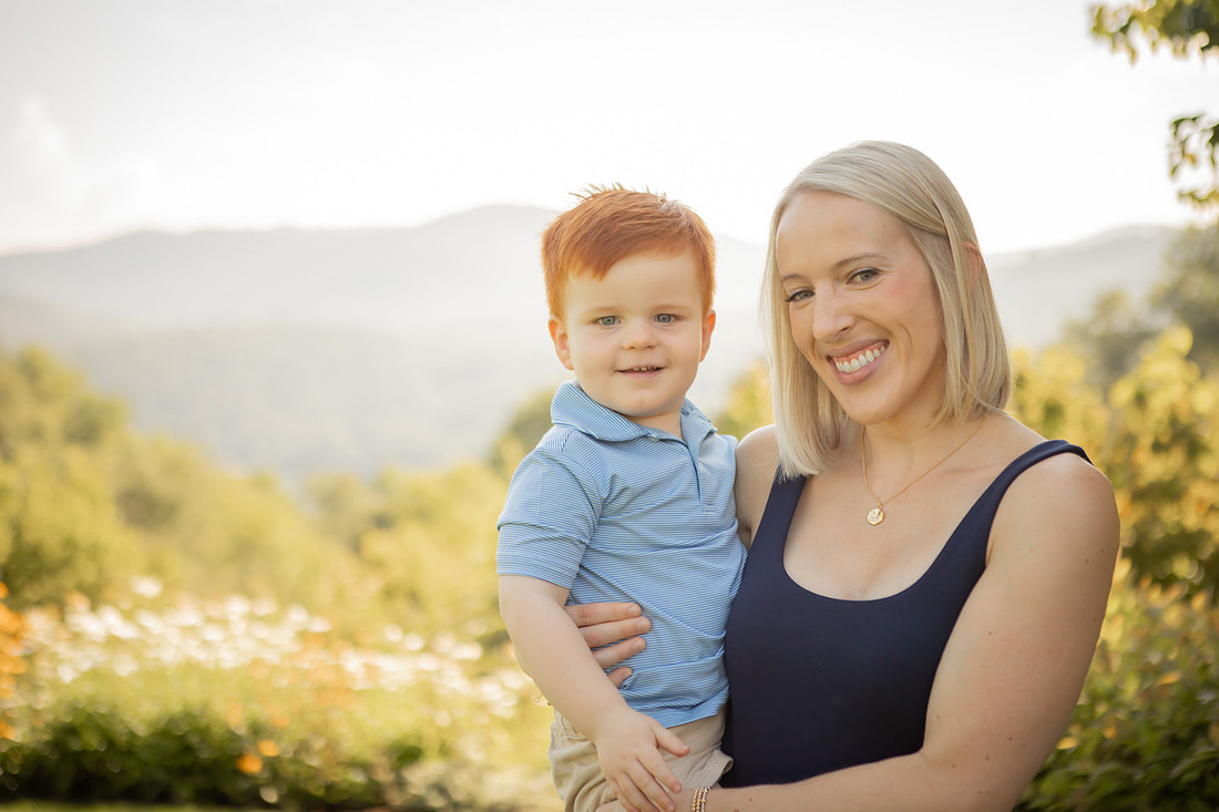 Fun Outdoor Family Portraits | Asheville Photographer