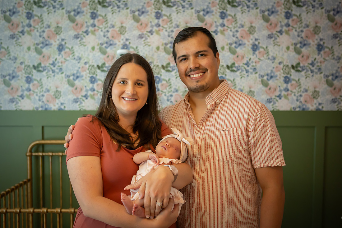 Newborn Photos with Parents | Asheville Baby Photographer