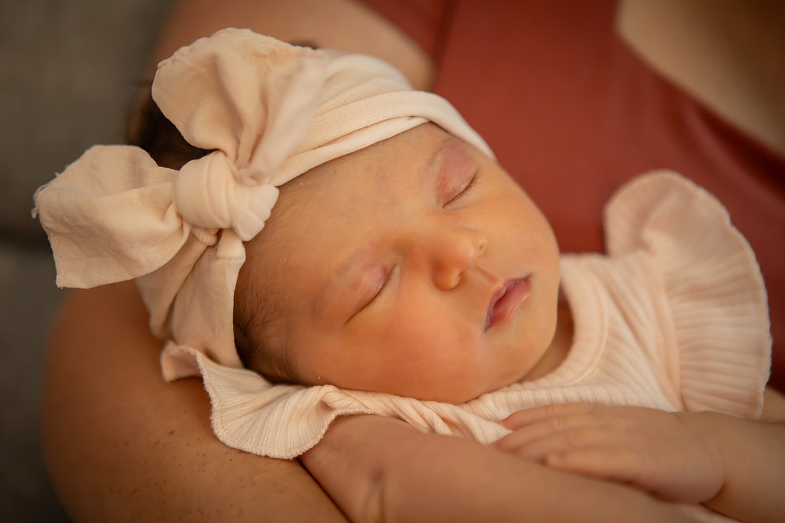 In Home Newborn Photography Session | Hendersonville NC Baby Photographer