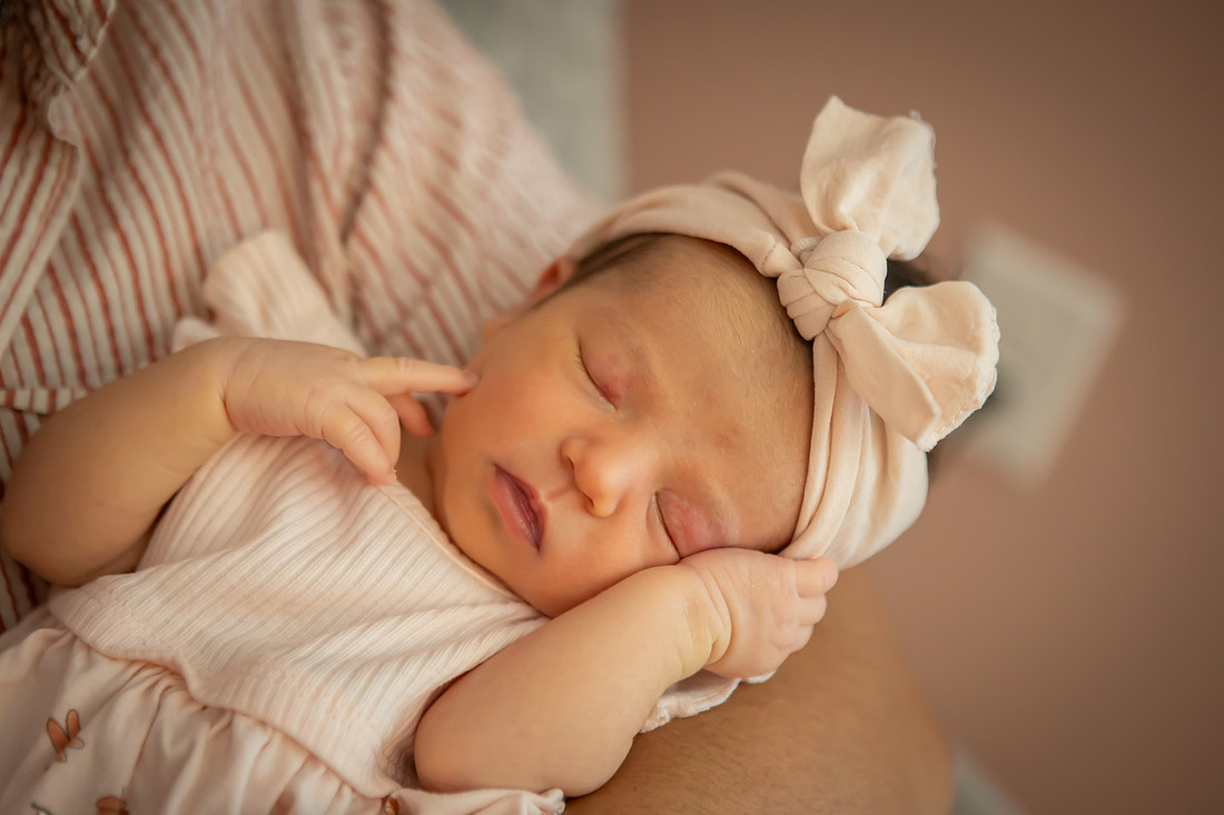 In Home Newborn Photography Session | Hendersonville NC Baby Photographer