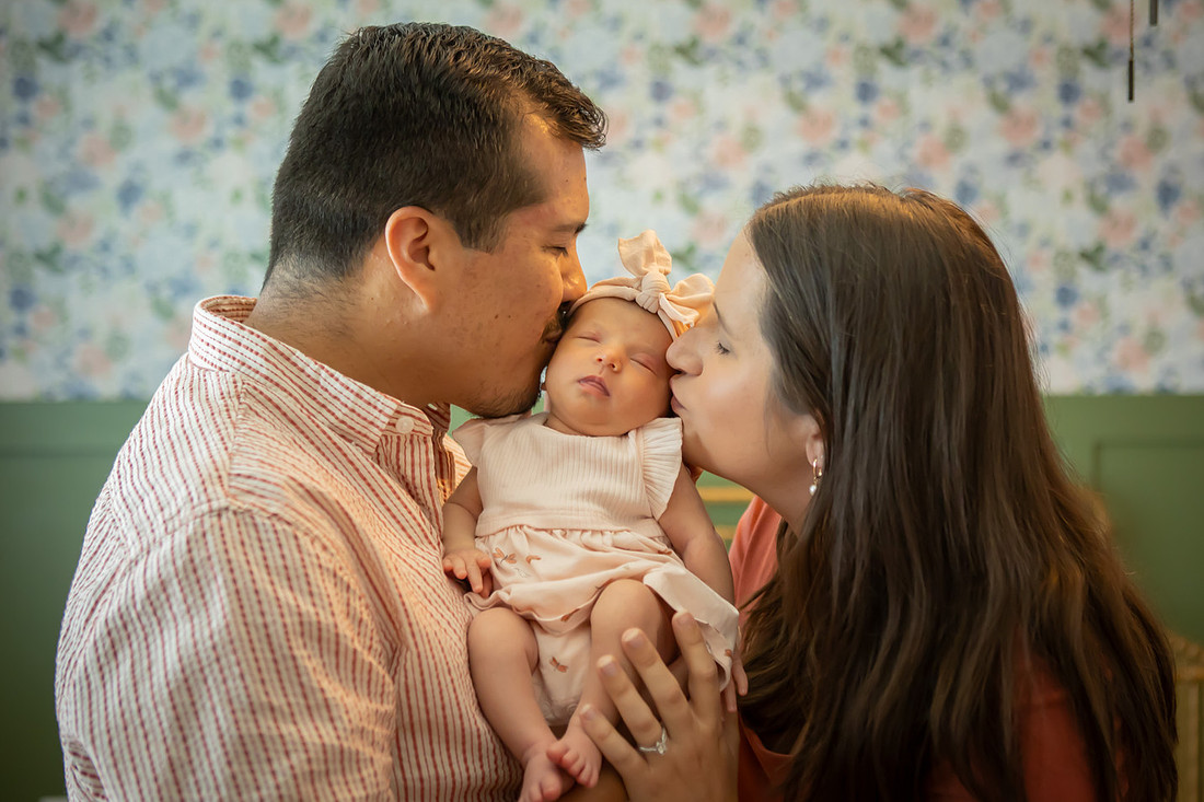 In Home Newborn Photography Session | Hendersonville NC Baby Photographer