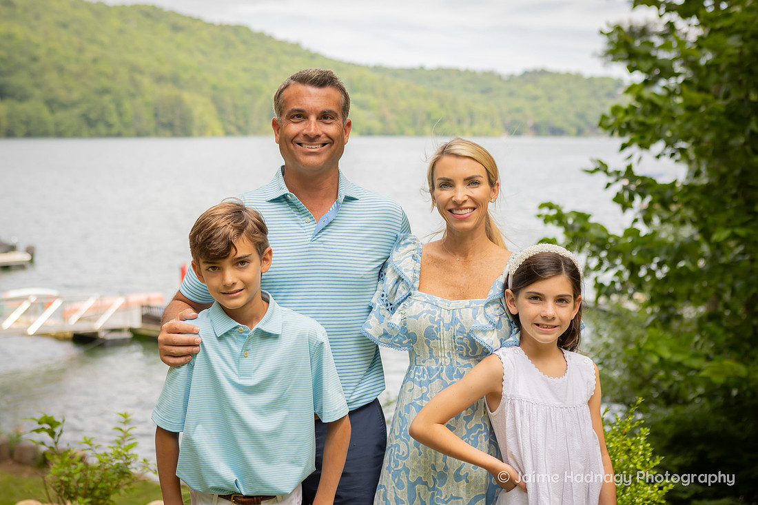 Outdoor Family Photos with Kids and Baby | Cashiers NC Photographer