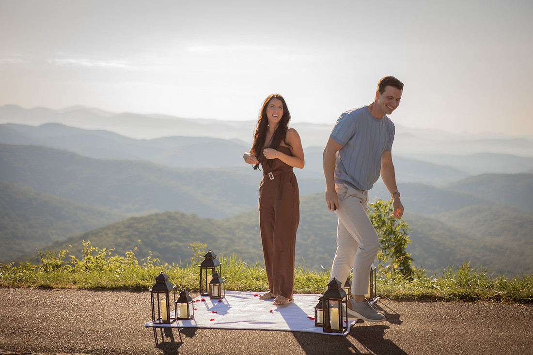 Getting Engaged in the Mountains of Western NC | Photography