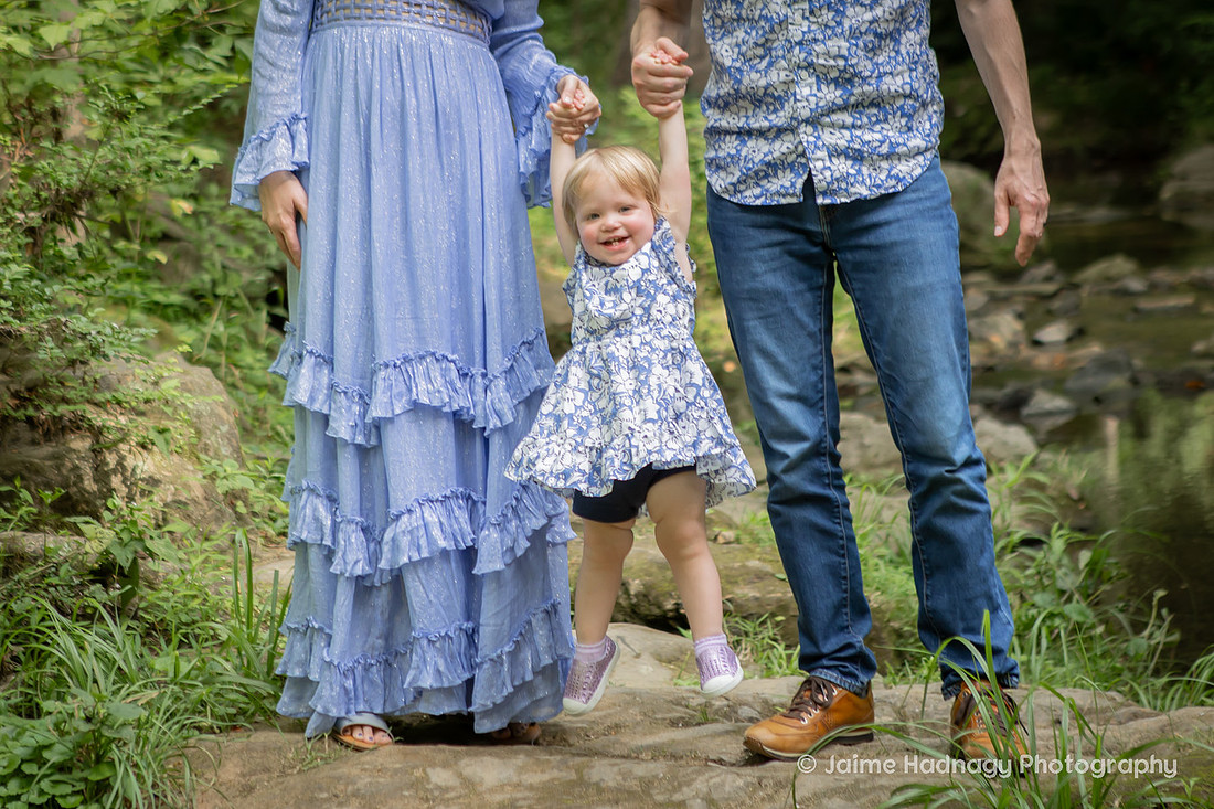 Really Cute Baby Family Photos in Asheville