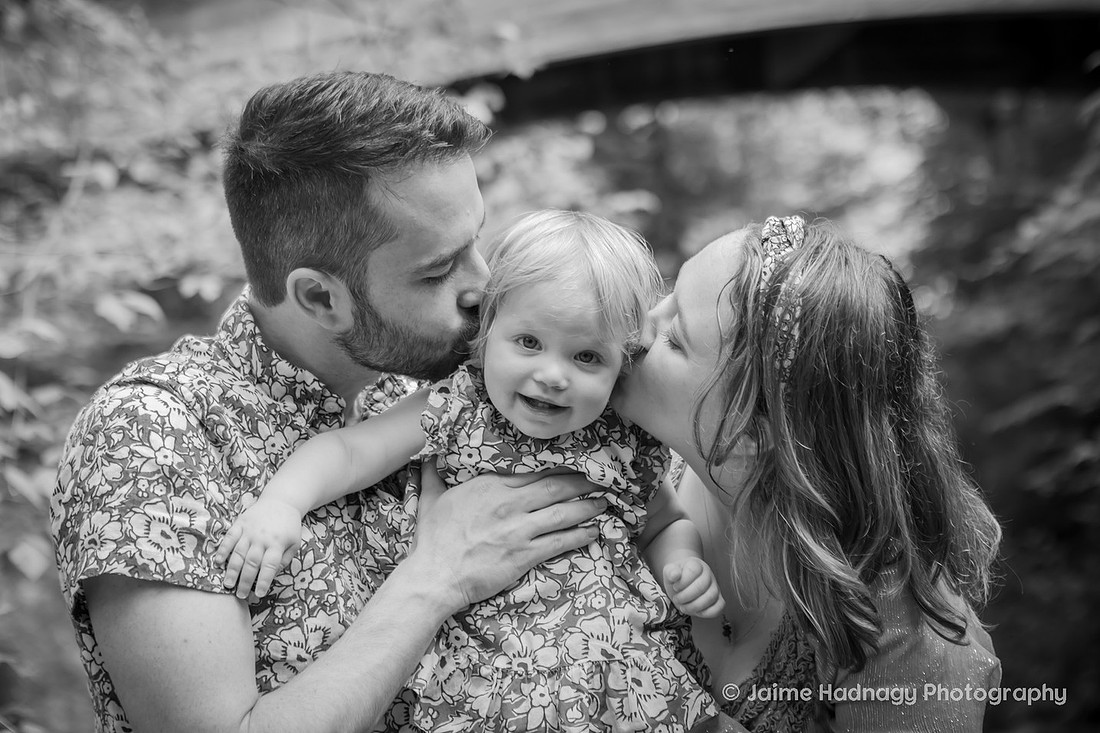 Really Cute Baby Family Photos in Asheville