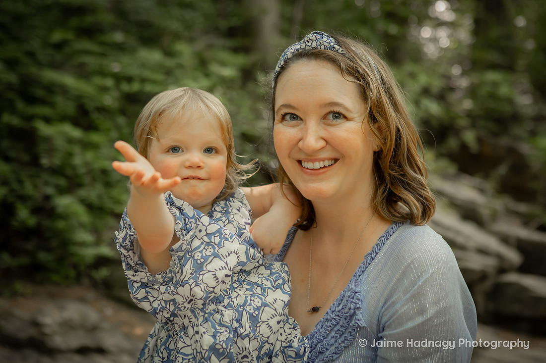 Really Cute Baby Family Photos in Asheville