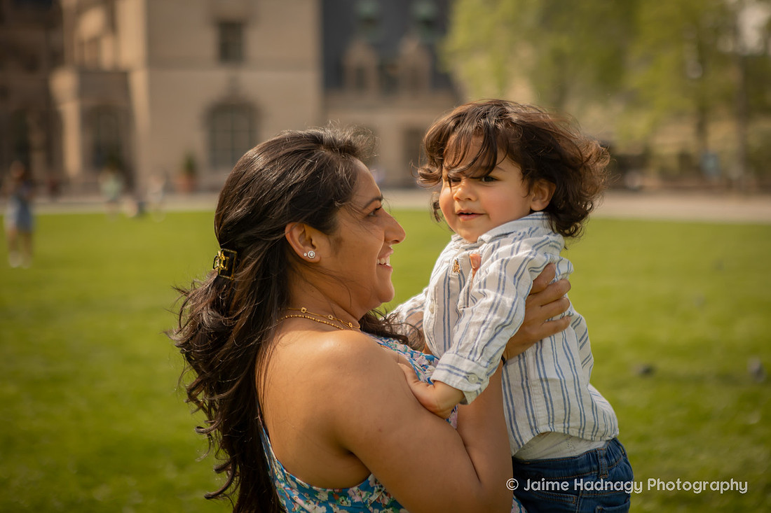 Family Photos with Toddler Baby | Asheville Photographer
