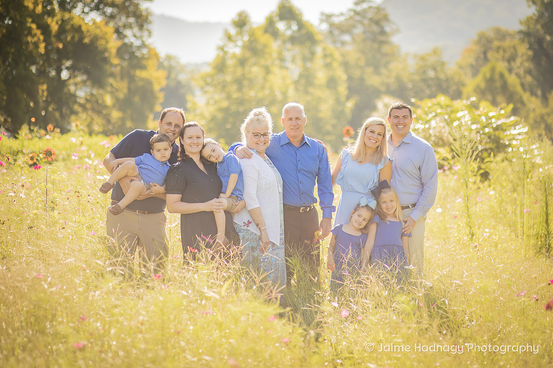 Family Reunion Photoshoot in Asheville