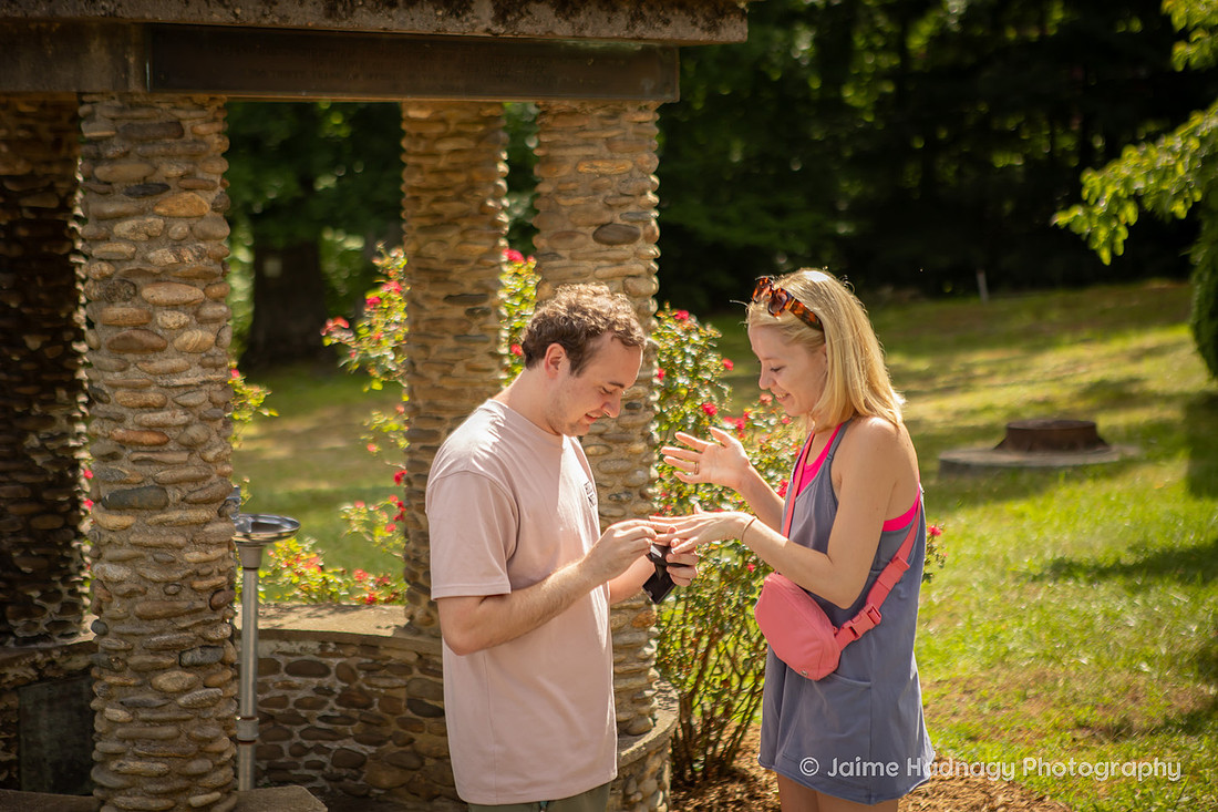 Black Mountain NC Proposal Photography | Asheville Engagement Photographer