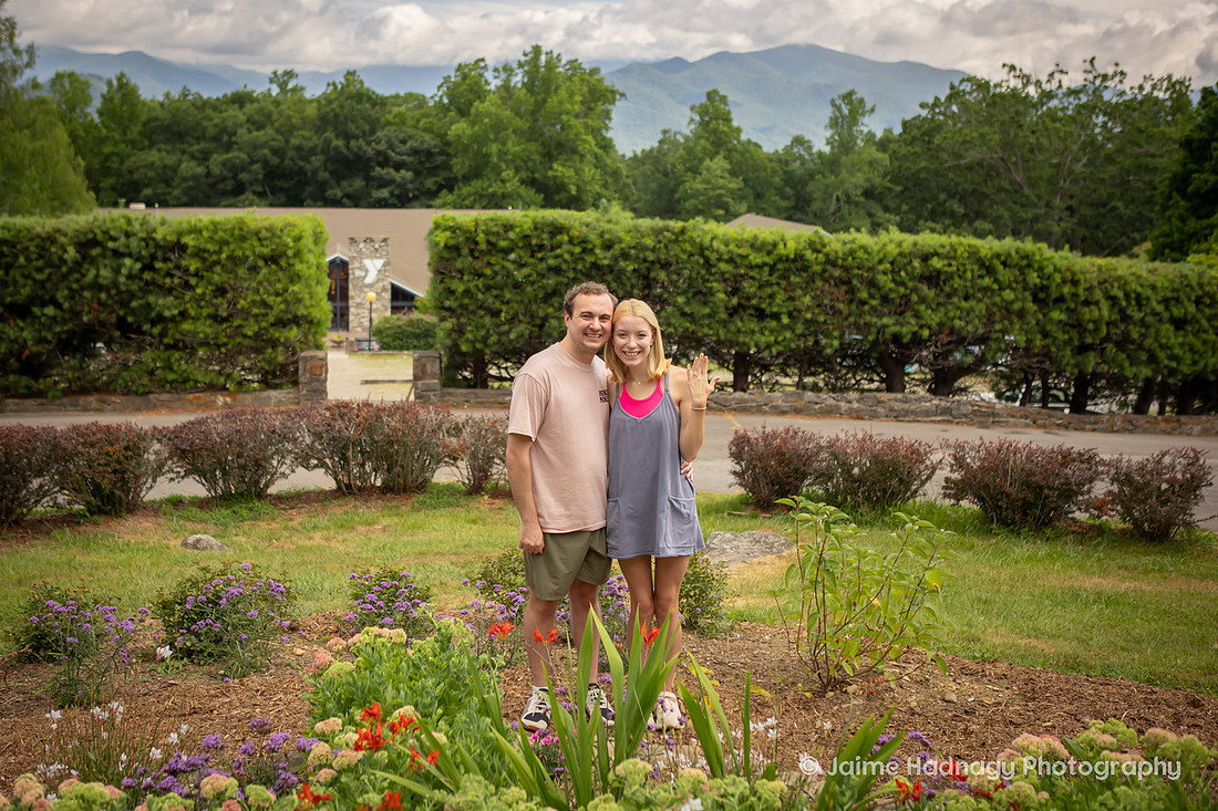 Black Mountain NC Proposal Photography | Asheville Engagement Photographer