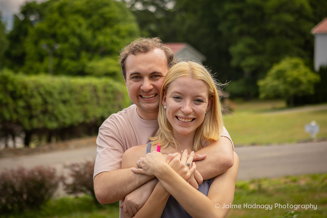 Blue Ridge  Assembly Engagement | Asheville Proposal Photographer