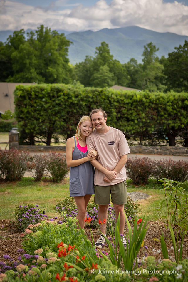 Blue Ridge  Assembly Engagement | Asheville Proposal Photographer