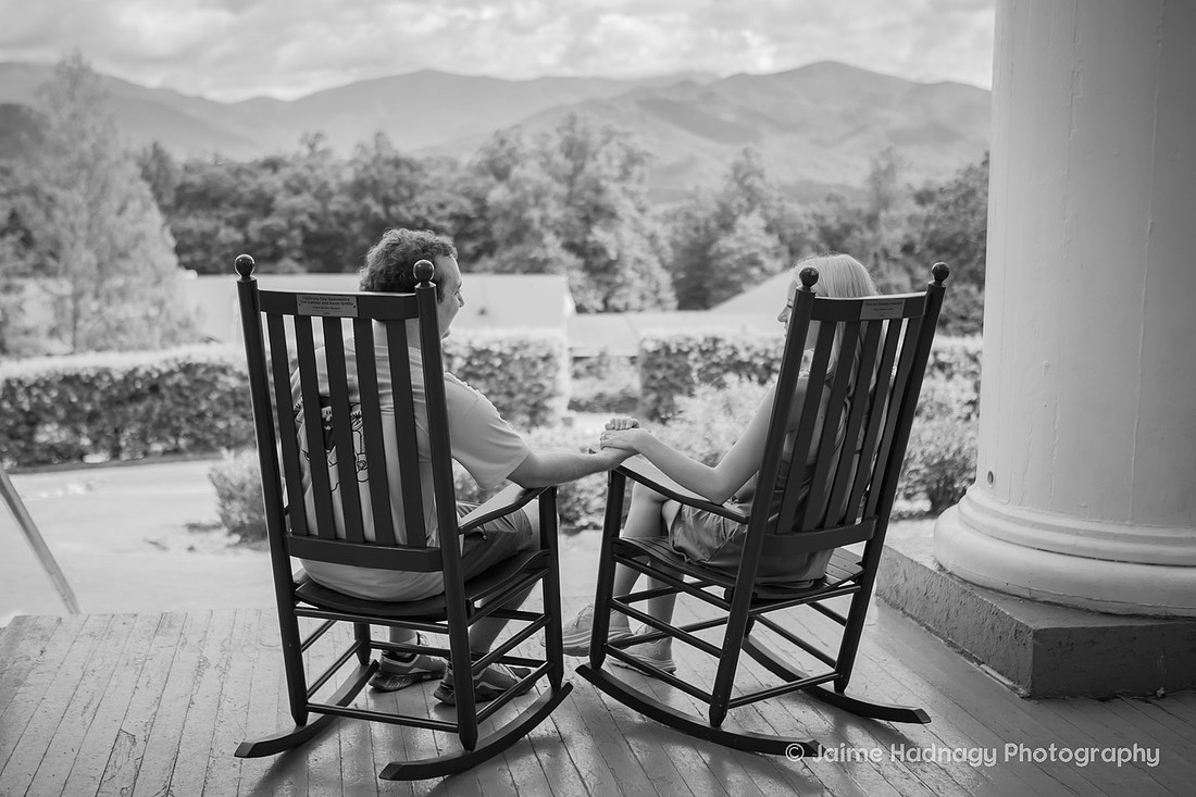 Blue Ridge  Assembly Engagement | Asheville Proposal Photographer