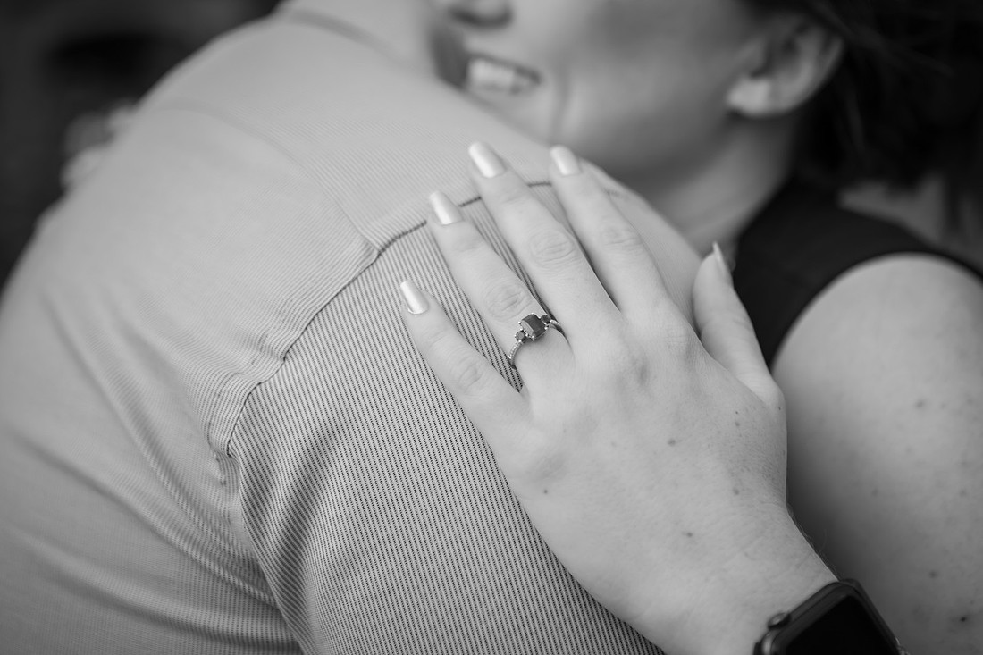 Proposing at Basilica St. Lawrence in Downtown Asheville