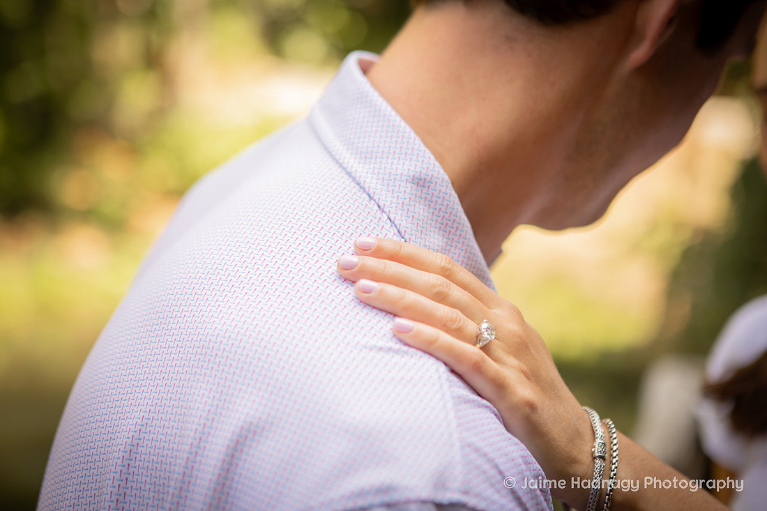 Engagement Photos at the Bass Pond at the Biltmore Estate in Asheville Photography