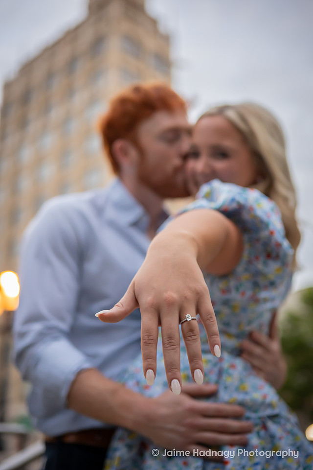 Downtown Asheville Engagement Photos | Photographer