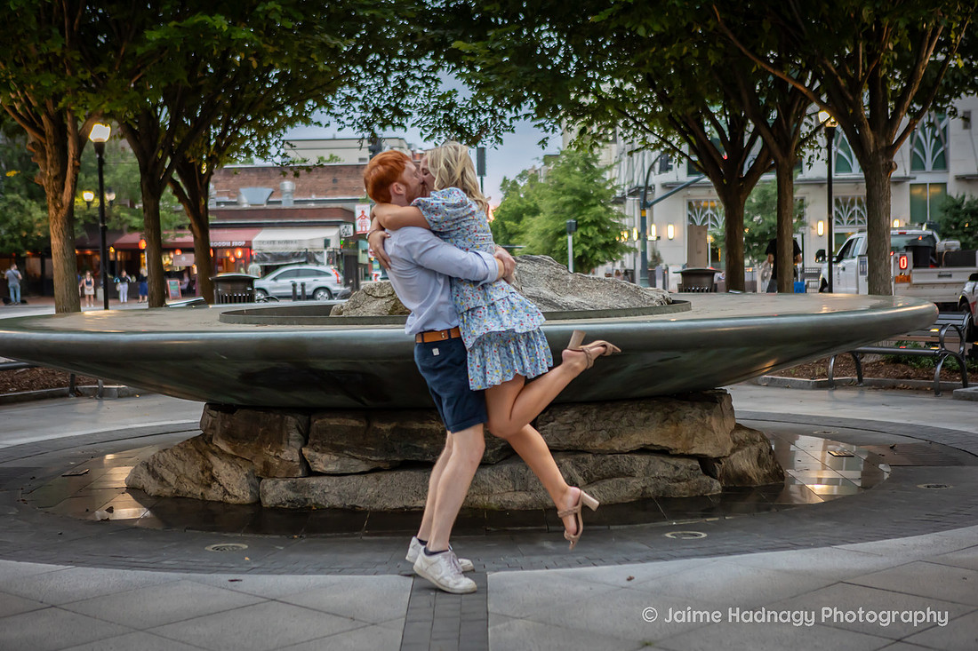 Engagement Session in Downtown Asheville