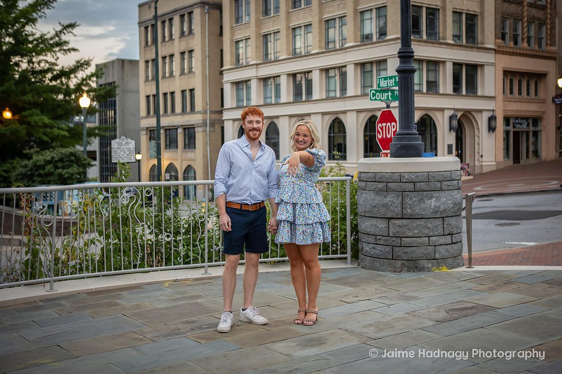 Engagement Session in Downtown Asheville