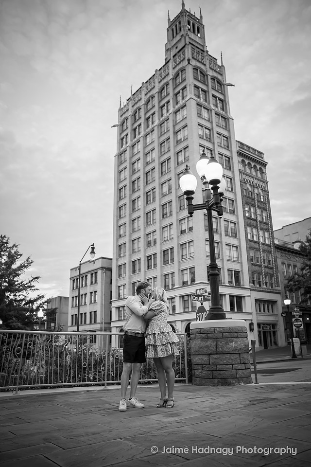Engagement Session in Downtown Asheville