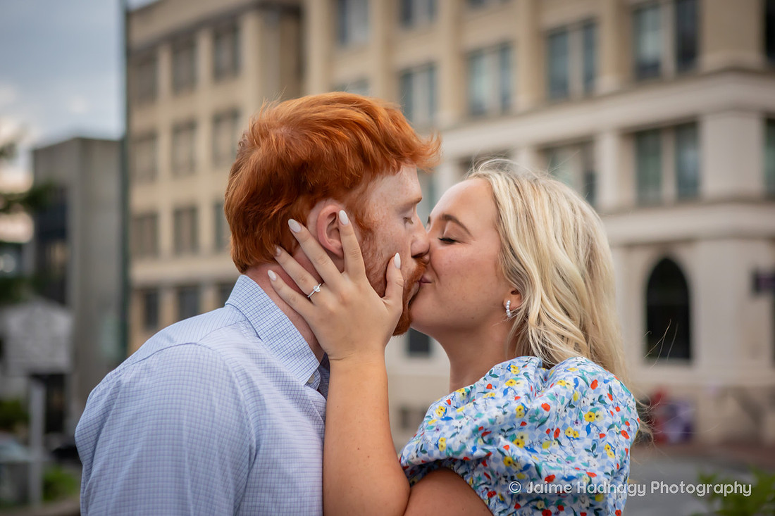 Engagement Session in Downtown Asheville