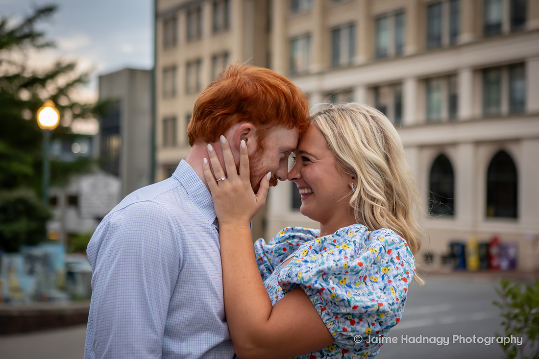 Engagement Session in Downtown Asheville