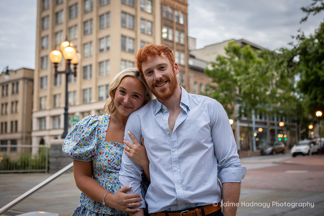 Engagement Session in Downtown Asheville
