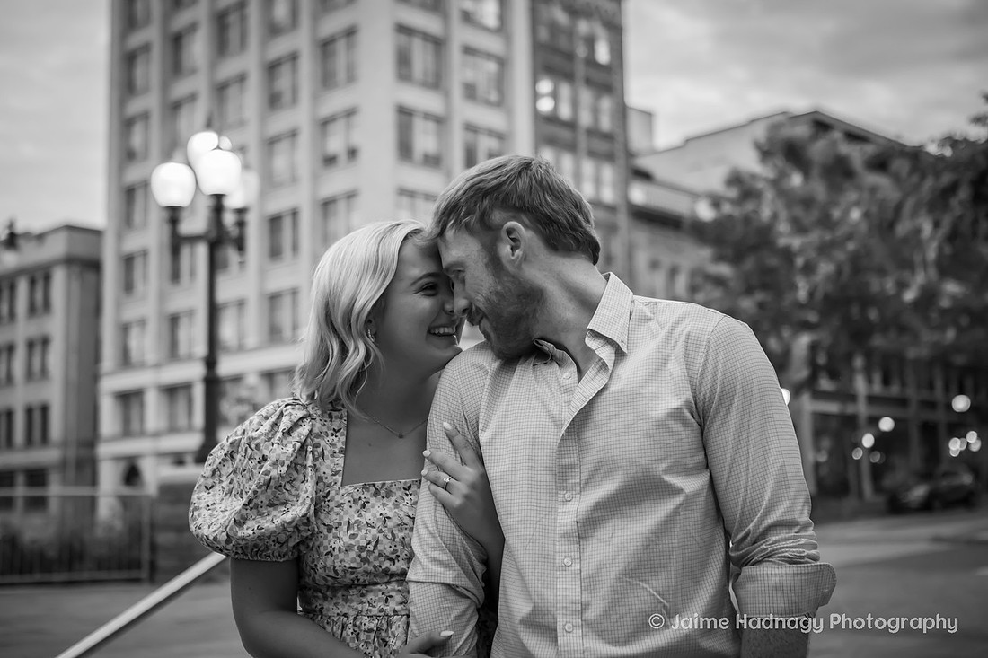 Engagement Session in Downtown Asheville
