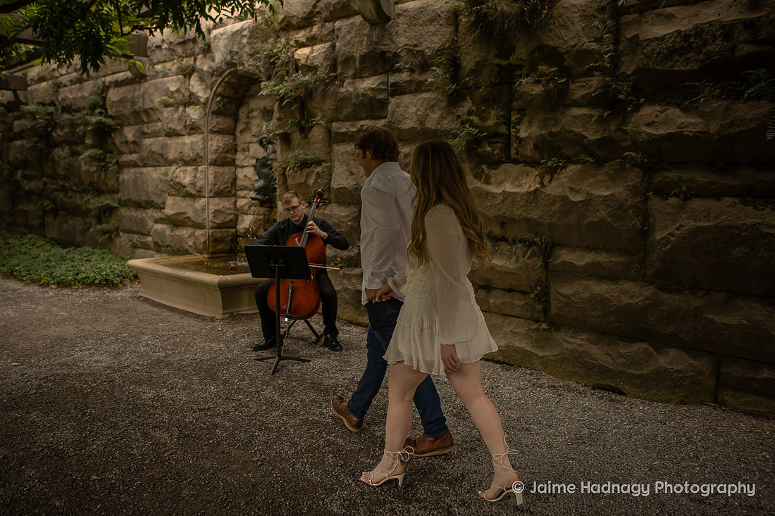 Surprise Proposal Under the Pergola at The Biltmore Estate | Asheville Engagement Photographer